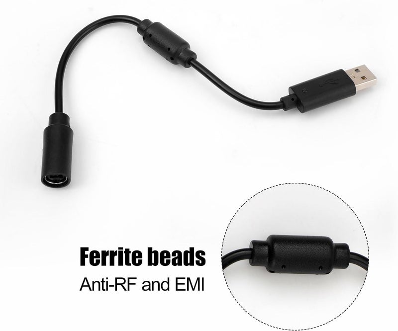 PEUTIER كابل USB قابل للفصل متوافق مع Logitech G920، Ferrari 458 لنقل البيانات السريع، محول كابل قابل للفصل بديل لوحدة التحكم في الجيتار ووحدة التحكم في الألعاب - Image 3